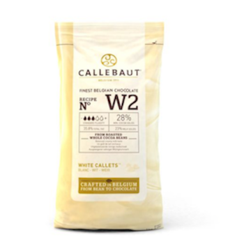 Weisse Schokolade Drops - 1 kg - von Callebaut